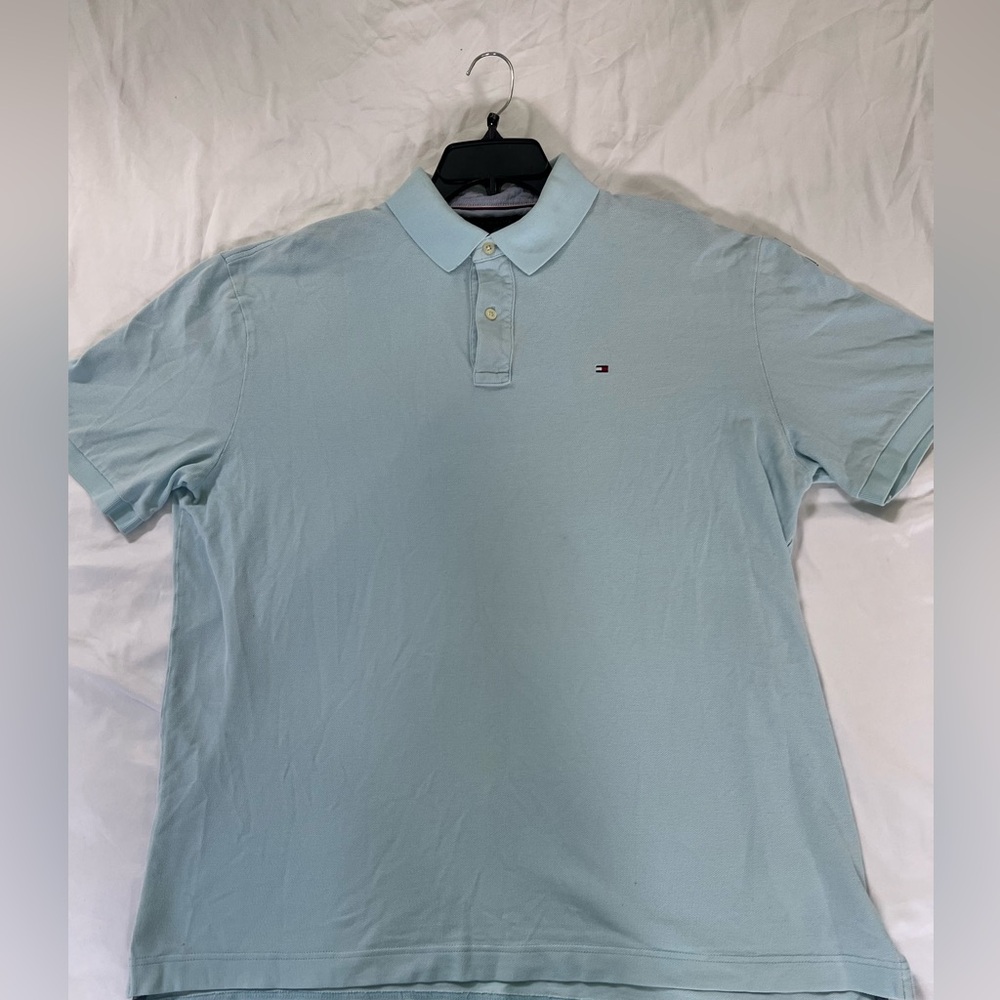 Tommy Hilfiger Men’s classic polo shirt size XL lightly used - Picture 3 of 14